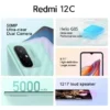 kf-S2250d577eaf04fc1bebc582cbc10edcb1 Original Xiaomi Redmi 12C 4G 64G 5000mAh firmware Global batería de alta capacidad Helio G85 Octa Core 50MP 6,71 ''4G teléfono usado