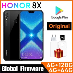 HONOR-teléfono inteligente 8X con firmware Global, CPU Haisi Qilin 710, cámara trasera de 6,5 pulgadas, reconocimiento de huellas dactilares de 20MP, usado